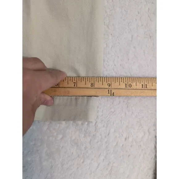 Polo Ralph Lauren Pants Men's Cream 36X30 Cotton Classic Fit EUC‎ - Picture 9 of 10